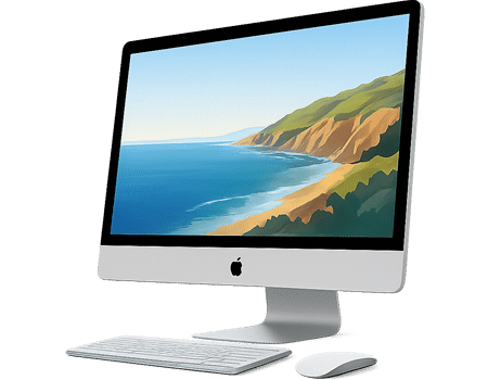 Hard Drive Data Recovery Services 6 Apple iMac desktop computer with keyboard and mouse
