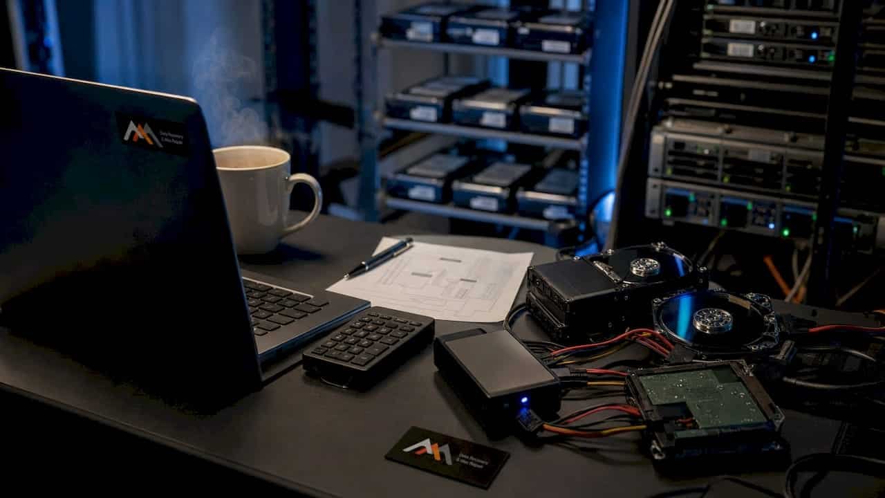 1780713441621_IT-professional-using-RAID-5-disk-calculator-in-server-room-1 IT professional using RAID 5 disk calculator in server room