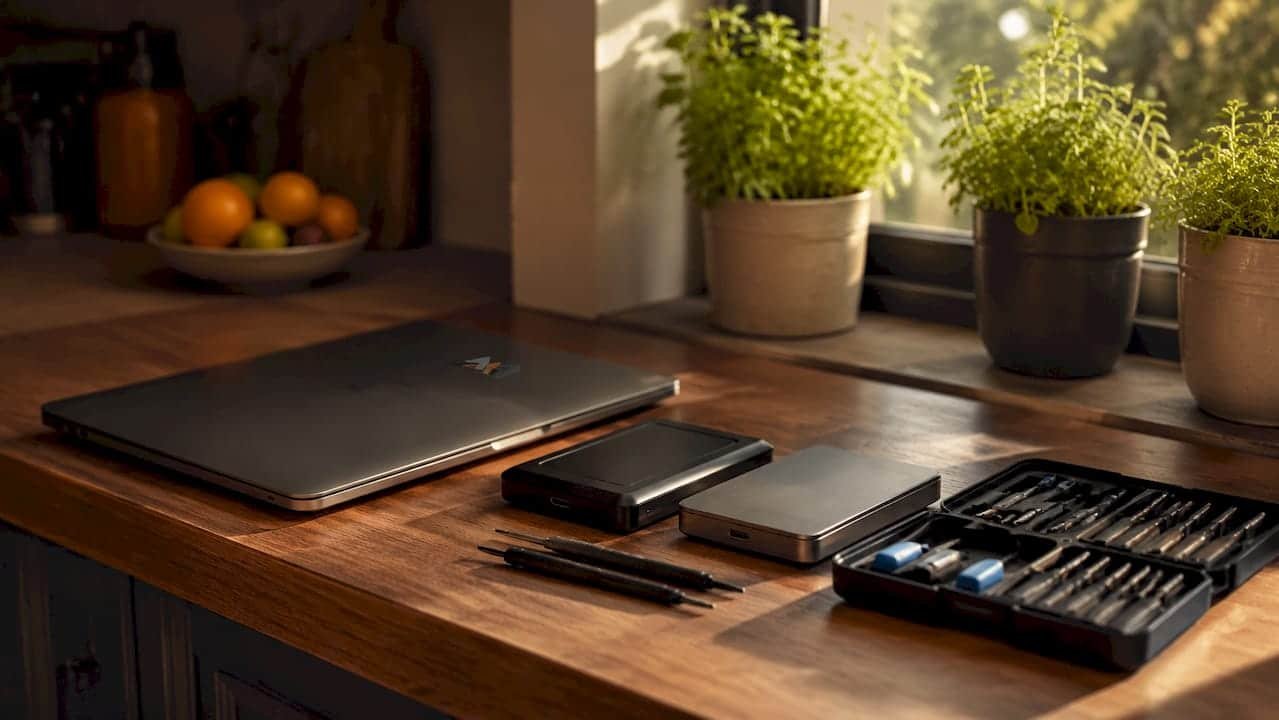 1783136046296_External-hard-drives-and-data-recovery-tools-on-desk External hard drives and data recovery tools on desk