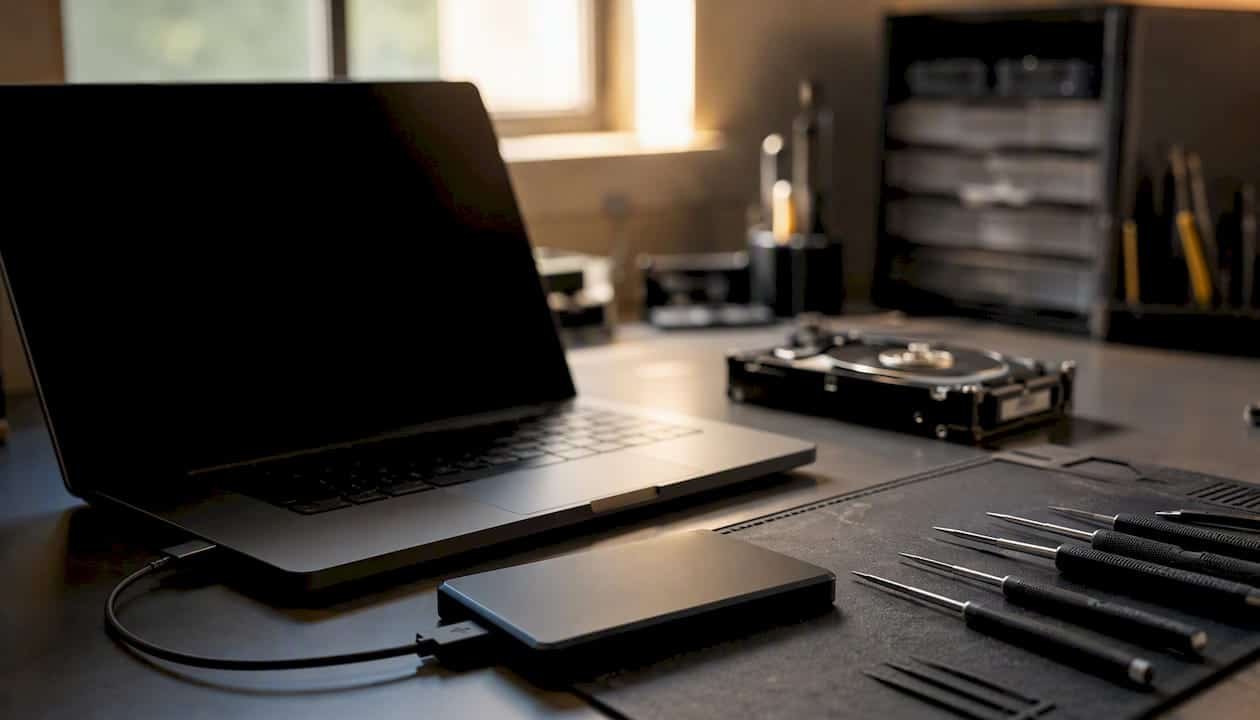 1786511062611_External-hard-drive-connected-for-data-recovery External hard drive connected for data recovery