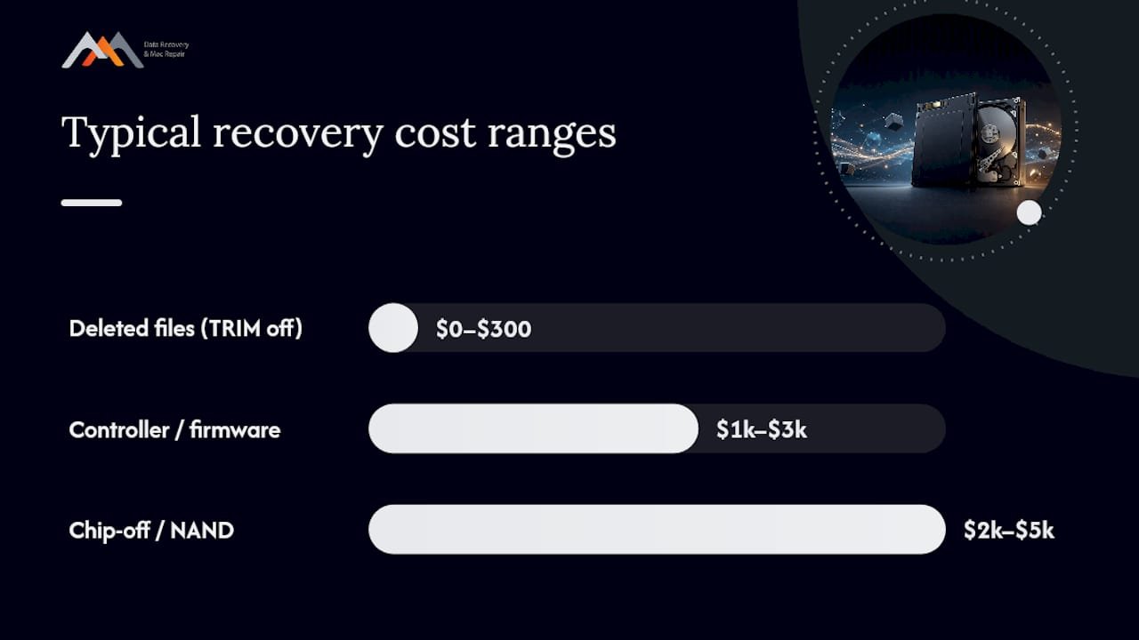 Act Fast: SSD Data Can Vanish in Minutes, West LA Recovery Help 3 Realistic Odds and What Recovery Actually Costs — overview diagram