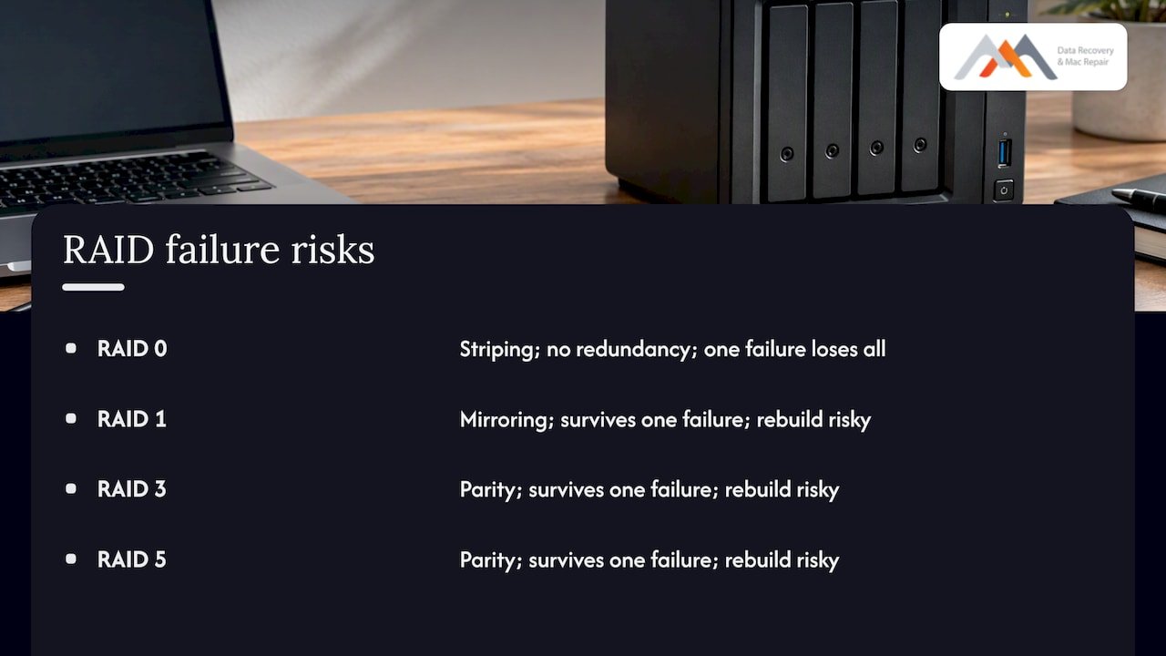 External SSD vs HDD: Which Drive Should You Buy? 3 RAID levels and drive failure tolerance