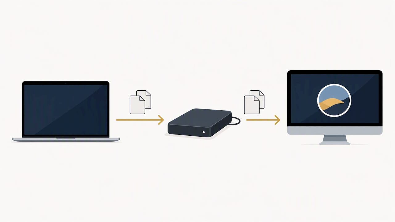 External drive backup before a macOS upgrade