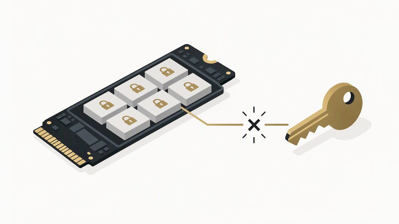 macOS Reinstall Failed? Fixes and When to Stop 3 Erase disconnects the key from encrypted SSD data
